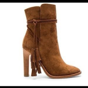 Joie Chap Suede Ankle Boots